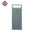 British standard BS476 Fireproof Door Hollow Metal Fire Rated Door with vision panel